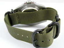 Load image into Gallery viewer, green G10 Zulu NATO watch strap