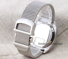 Load image into Gallery viewer, Steel Milanese Milanaise mesh bracelet strap for Breitling Watch
