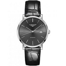 Load image into Gallery viewer, New Leather Deployment watch strap for Longines Watches 18mm 20mm 22mm 24mm Black Brown