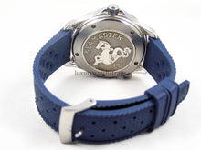 Load image into Gallery viewer, Ultimate High Grade Silicone Blue, Black, Orange Rubber Watch Strap 18mm 20mm 22mm