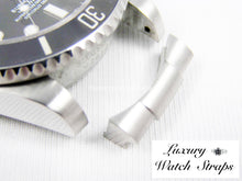 Load image into Gallery viewer, Precision engineered solid 316L stainless steel end links for Rolex Submariner and GMT