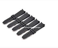 Load image into Gallery viewer, vulcanised rubber watch strap for rolex back
