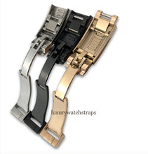 Load image into Gallery viewer, Superb stainless steel glide lock clasp for Rolex Submariner GMT