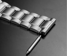 Load image into Gallery viewer, Super engineered Oyster strap for all Seiko Divers watches - 6309 7002 7S26 SKX007 SKX009 -- fits 22mm Seiko watches. With fat spring bars