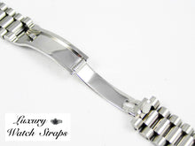 Load image into Gallery viewer, Solid stainless steel President Bracelet for Longines 20mm & 22mm watches