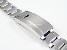 Load image into Gallery viewer, Oyster Strap for Seiko Alpinist Watches Solid Stainless Steel Links. Fold Over Clasp. 20mm