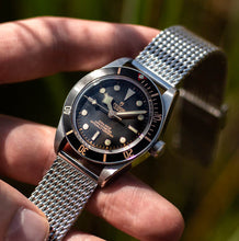 Load image into Gallery viewer, Milanese James Bond No Time to Die mesh bracelet strap for Tudor Watches