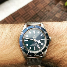 Load image into Gallery viewer, Milanese James Bond No Time to Die mesh bracelet strap for Tudor Watches