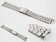 Load image into Gallery viewer, Solid Stainless Steel Jubilee Bracelet for Rolex 19mm Watch
