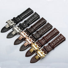 Load image into Gallery viewer, Ultimate Handmade Alligator Leather Strap for Men's and Ladies' Omega Watches
