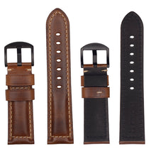 Load image into Gallery viewer, Soft Breathable Leather Oiled Watch Straps - Different Colours Size for ALL Luxury Watches
