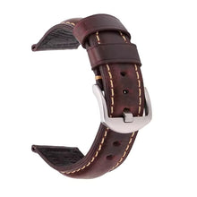 Load image into Gallery viewer, Soft Breathable Leather Oiled Watch Straps - Different Colours Size for ALL Luxury Watches
