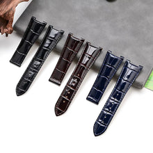 Load image into Gallery viewer, Handmade Leather Strap for Omega Constellation Master Chronometer 13mm 14mm
