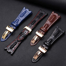 Load image into Gallery viewer, Handmade Premium Leather Strap for Audemars Piguet Royal Oak Offshore 28mm
