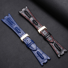 Load image into Gallery viewer, Handmade Premium Leather Strap for Audemars Piguet Royal Oak Offshore 28mm
