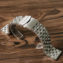 Load image into Gallery viewer, Stainless Steel Bracelet for all Omega Watch Models - Seamaster, Speedmaster, Planet Ocean. 18mm 20mm. 22mm.
