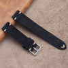 Vintage Leather Watch Strap for 18mm, 20mm & 22mm Watches – Handmade to Order