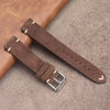 Vintage Leather Watch Strap for 18mm, 20mm & 22mm Watches – Handmade to Order