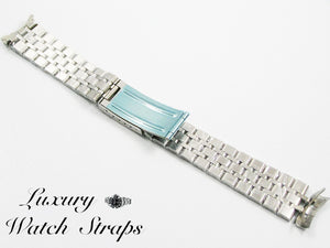 Solid stainless steel Jubilee bracelet for Rolex 19mm watch models