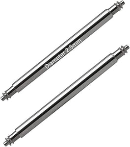 ULTIMATE FAT 2.5mm SPRING BARS FOR SEIKO 20mm 22mm DIVERS WATCH - FLANGED NECK