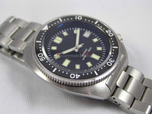 Load image into Gallery viewer, Stunning Captain Willard &quot;Apocalypse Now&quot; Vietnam Era Seiko 6105 HOMAGE watch. NH35 Movement. Stainless Steel Bracelet.
