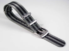 Load image into Gallery viewer, Dense Twill Premium NATO watch strap for ALL 20mm watches reverse bond
