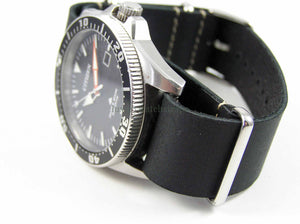 Leather NATO® watch strap for Citizen Watch