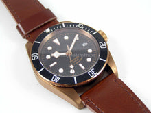 Load image into Gallery viewer, Tudor Black Bay Style Watch. Sterile Dial. Genuine Seiko Japanese NH35 movement.  Media 1 of 11
