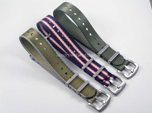 GIFT PACKS 3 x Ultimate James Bond 007 Premium Dense Twill NATO® watch straps for ALL 20mm watches. Diff colours available