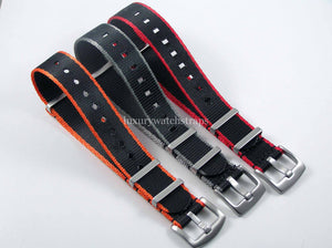 GIFT PACKS 3 x Ultimate James Bond 007 Premium Dense Twill NATO® watch straps for ALL 20mm watches. Diff colours available