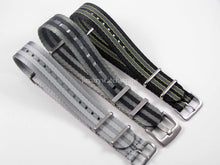 Load image into Gallery viewer, GIFT PACKS 3 x Ultimate James Bond 007 Premium Dense Twill NATO® watch straps for ALL 20mm watches. Diff colours available
