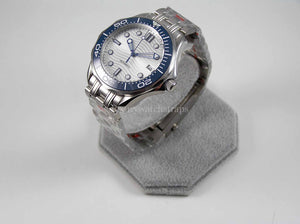 STUNNING STERILE WAVE DIAL SEAMASTER WATCH WITH NH35 FULLY AUTOMATIC MOVEMENT