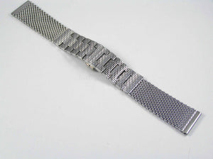 Steel mesh bracelet strap for Breitling watch 22mm 23mm Navitimer Montbrilliant Seawolf Skyracer Superocean - fits all 22mm 23mm watches