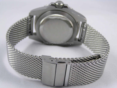 Milanese James Bond No Time to Die mesh bracelet strap for Tudor Watches