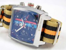 Load image into Gallery viewer, Superb Nato® watch strap for Tag Heuer Monaco watch
