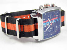 Load image into Gallery viewer, Superb Nato® watch strap for Tag Heuer Monaco watch
