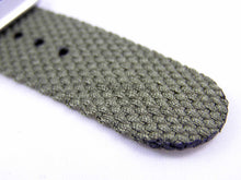 Load image into Gallery viewer, Green brand New Hemp NATO watch strap. Strong, sustainable, soft, 100% Vegan. 20mm 22mm
