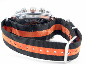 Superb Nato® watch strap for Tag Heuer Monaco watch