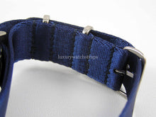 Load image into Gallery viewer, Blue DenseTwill NATO® for ALL watches size 20mm
