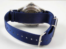 Load image into Gallery viewer, premium seatbelt nato blue
