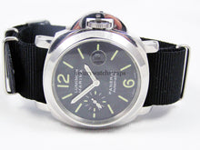 Load image into Gallery viewer, black nylon nato watch strap for panerai
