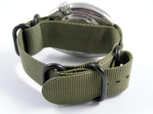 Load image into Gallery viewer, Superb ballistic nylon Zulu G10 Nato® watch strap for ALL 22mm 24mm Watches
