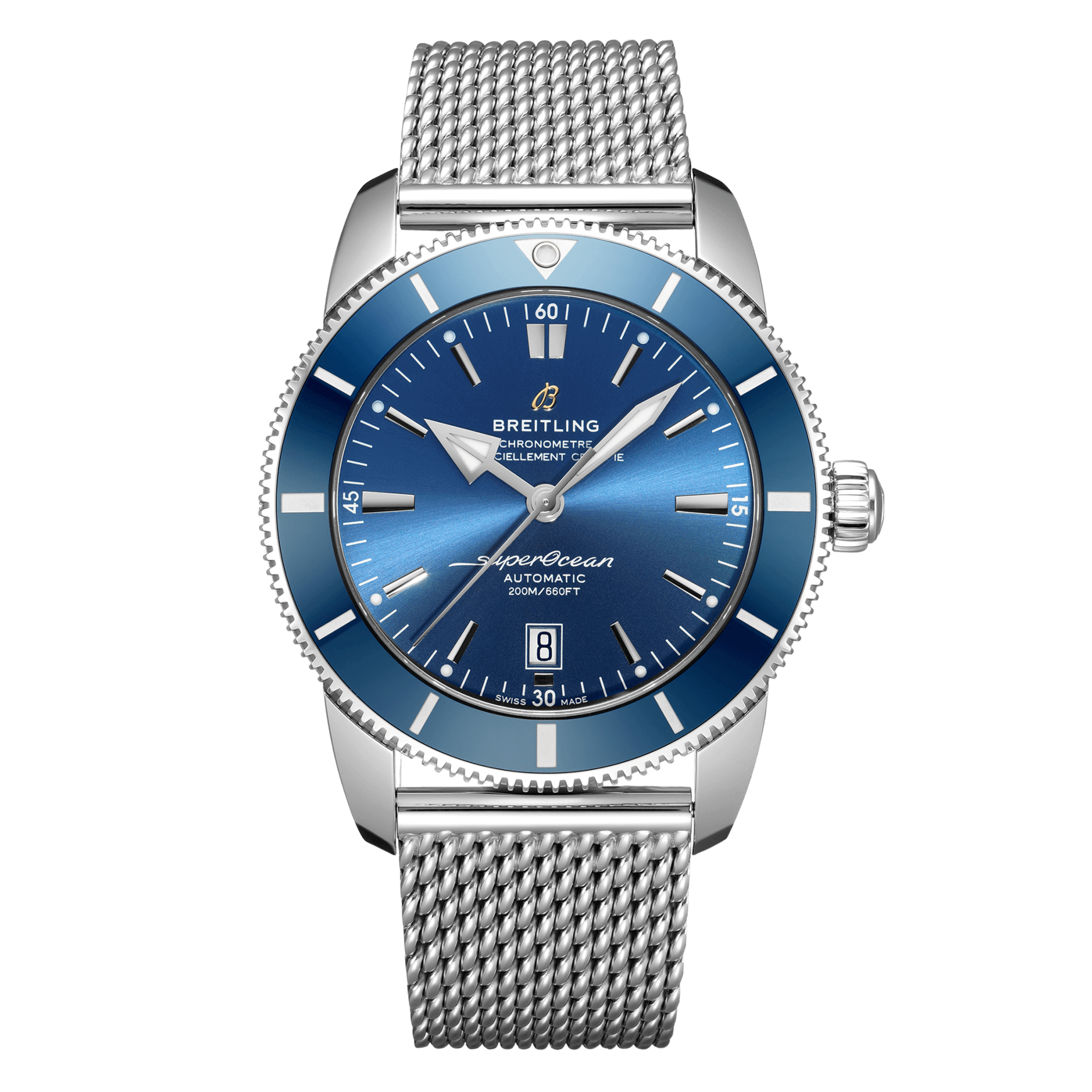 Milanese mesh bracelet strap for Breitling Watch LuxuryWatchStraps luxurywatchstraps