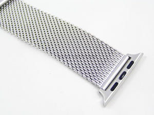 Superior steel Milanese James Bond No Time to Die mesh bracelet strap for Apple Watch - 38mm 40mm 42mm 44mm