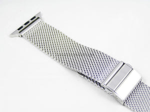Superior steel Milanese James Bond No Time to Die mesh bracelet strap for Apple Watch - 38mm 40mm 42mm 44mm