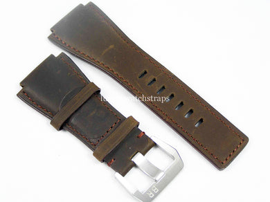 brown bell and ross leather watch strap