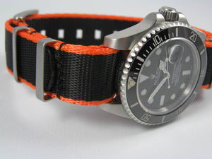 Ultimate Dense Twill Weave NATO® strap for Rolex Daytona Watch 20mm James Bond Spectre Vintage Connery