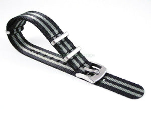 Premium Dense Twill NATO®  strap for Tag Heuer Formula One Aqua-Racer Monaco Carrera 20mm 22mm