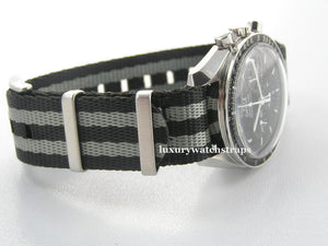 GIFT PACK  3 x Dense Twill NATO Bond straps for ALL 20mm Watches. Spectre. No Time to Die. Sean Connery.