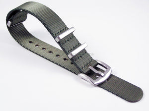 Ultimate Dense Twill™ NATO® strap for Omega Planet Ocean Watch 22mm Green